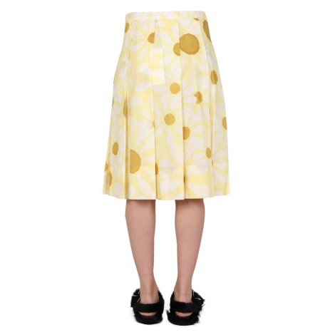 marni floral print skirt