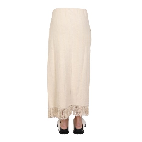 jil sander wallet skirt