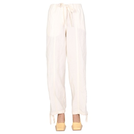 jil sander trousers with drawstring