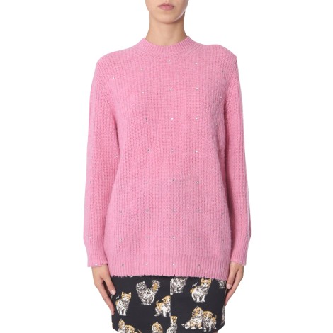 msgm crew neck sweater