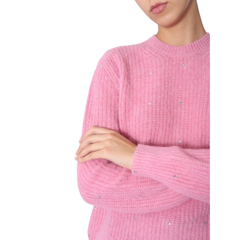 msgm crew neck sweater