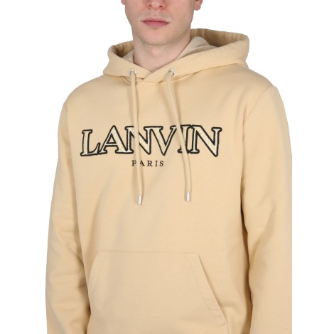 lanvin sweatshirt with logo