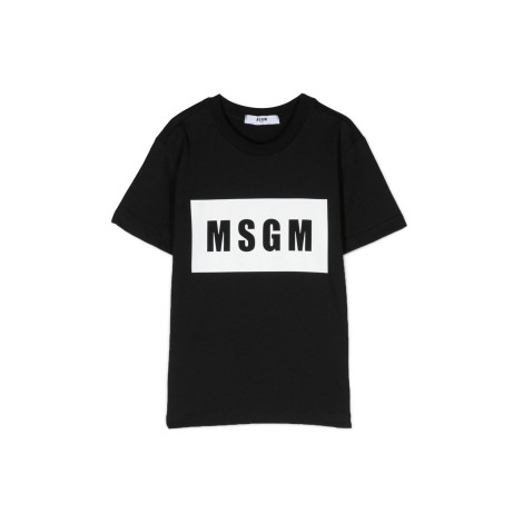 msgm over crewneck sweatshirt