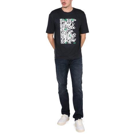 boss logo print t-shirt