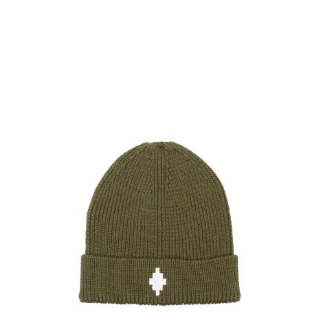 marcelo burlon county of milan logo cross beanie