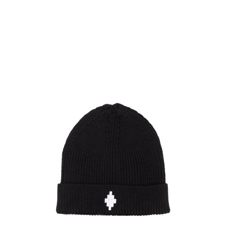 marcelo burlon county of milan logo cross beanie