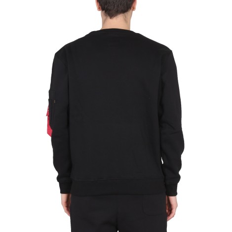 alpha industries crewneck sweatshirt