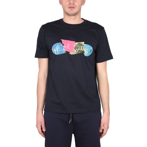 ps by paul smith logo print t-shirt