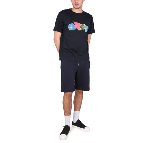 ps by paul smith logo print t-shirt