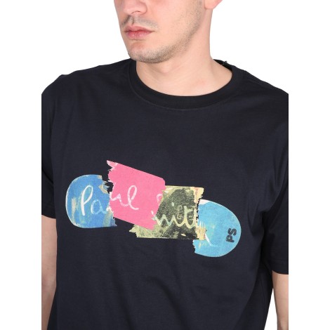 ps by paul smith logo print t-shirt