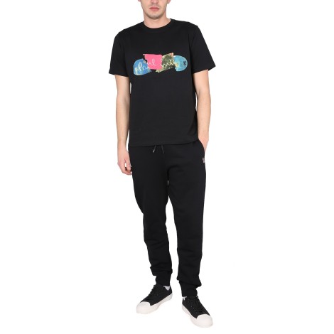 ps by paul smith logo print t-shirt