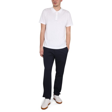 theory regular fit polo shirt