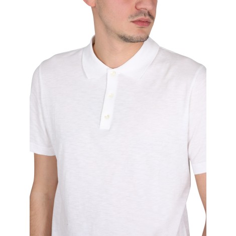 theory regular fit polo shirt