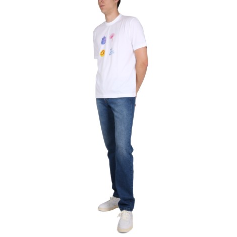 ps by paul smith logo print t-shirt