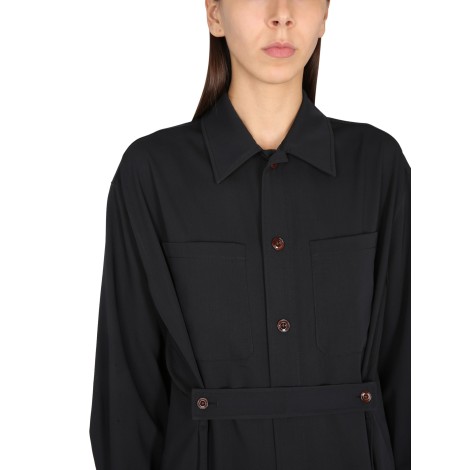 lemaire shirt dress