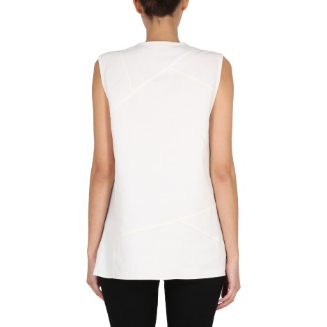 jil sander sleeveless top