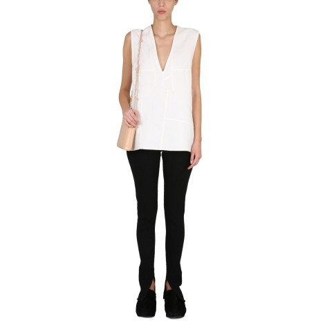 jil sander sleeveless top