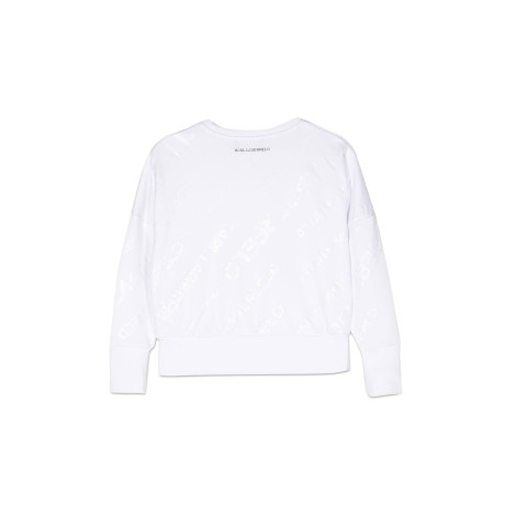 karl lagerfeld karl crewneck sweatshirt