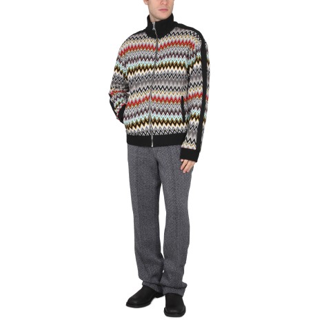 missoni zip sweatshirt.