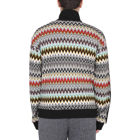 missoni zip sweatshirt.