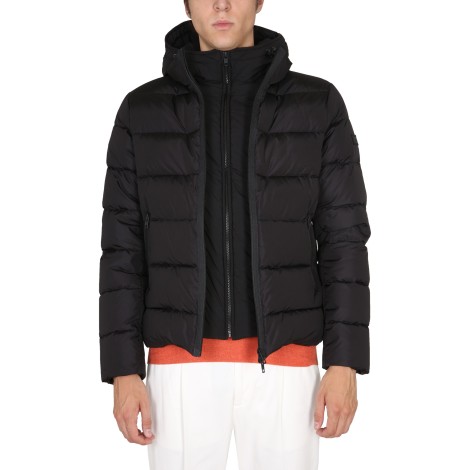 fay down jacket with hood