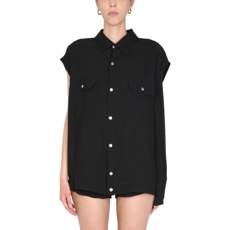 rick owens jumbo shirt