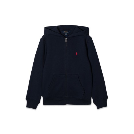 polo ralph lauren collection fleece-fz hood-tops-knit


