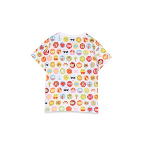 moschino t-shirt prints circles