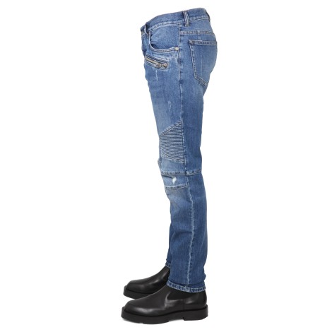 balmain jean in denim