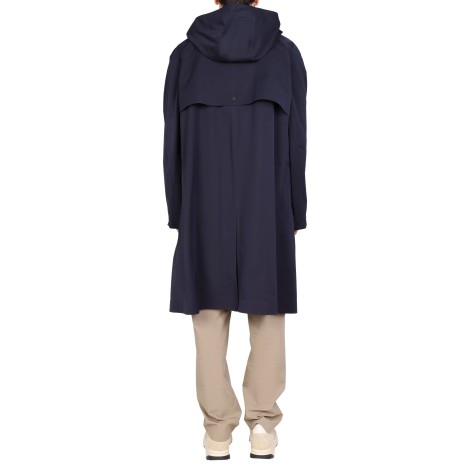 monobi hooded trench coat