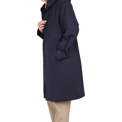 monobi hooded trench coat