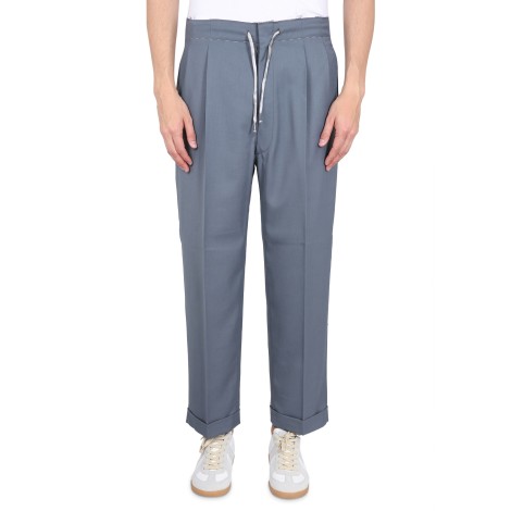 maison margiela wool blend pants