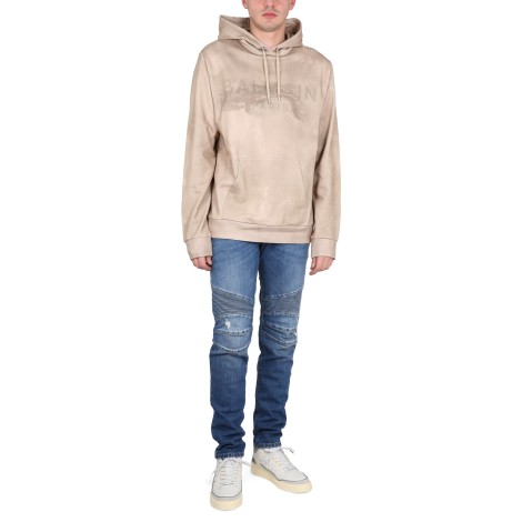 balmain sweatshirt with logo