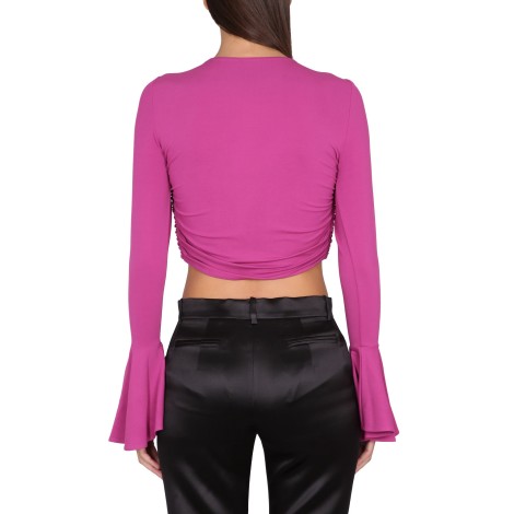 magda butrym 70's crop top