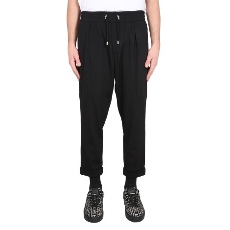 balmain wool pants