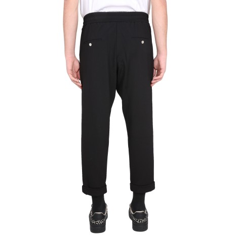 balmain wool pants