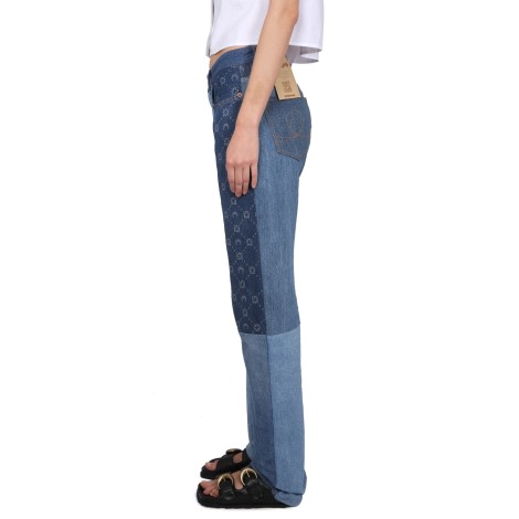 marine serre jeans in denim