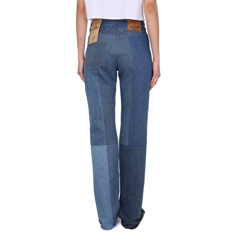 marine serre jeans in denim