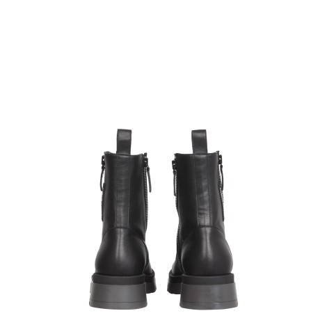 giuseppe zanotti leather biker boots