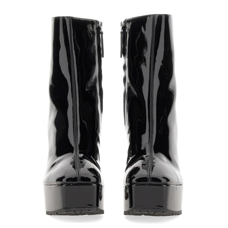 giuseppe zanotti faux leather boot