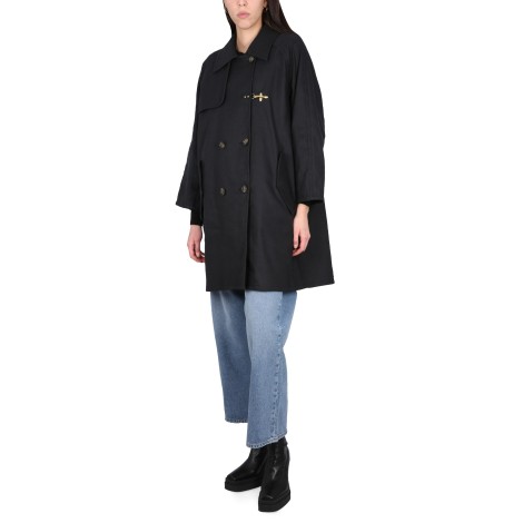 fay double-breasted trench coat