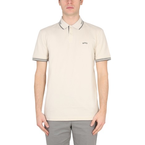 boss polo with logo