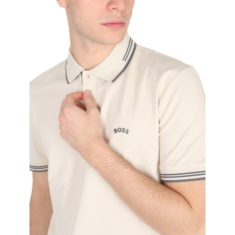 boss polo with logo