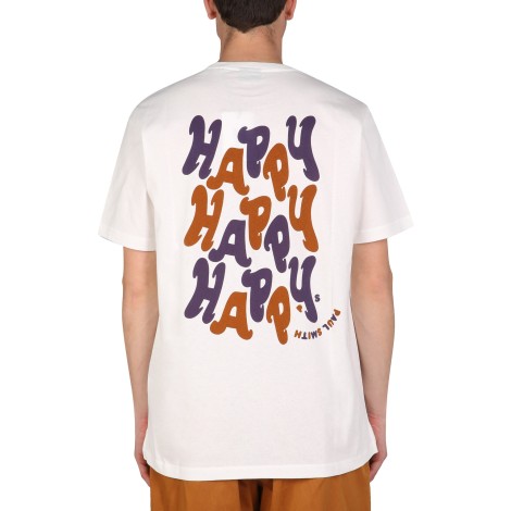 ps by paul smith happy happy t-shirt