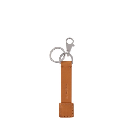 il bisonte leather key ring