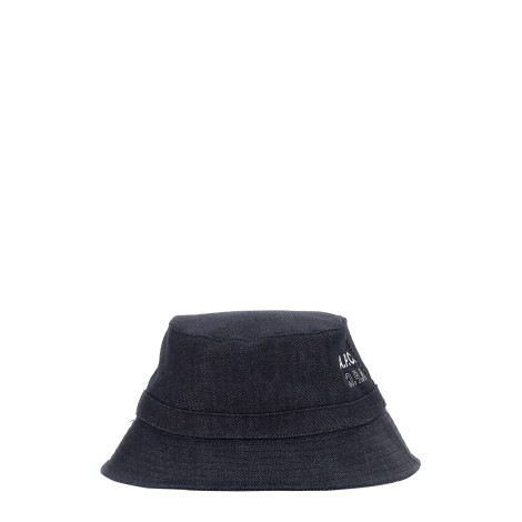 a.p.c. bucket hat with logo