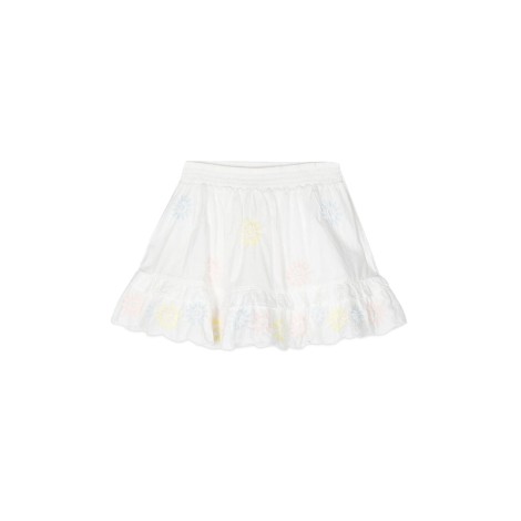 stella mccartney embroidered skirt