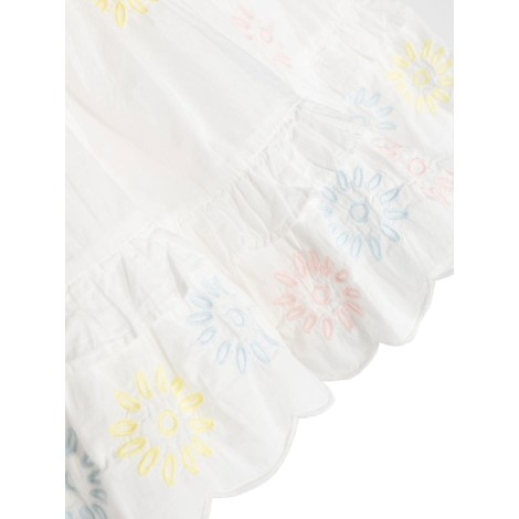 stella mccartney embroidered skirt