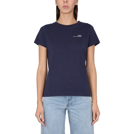 a.p.c. t-shirt with logo