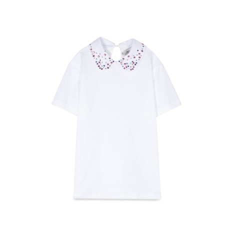 simonetta mc collar t-shirt